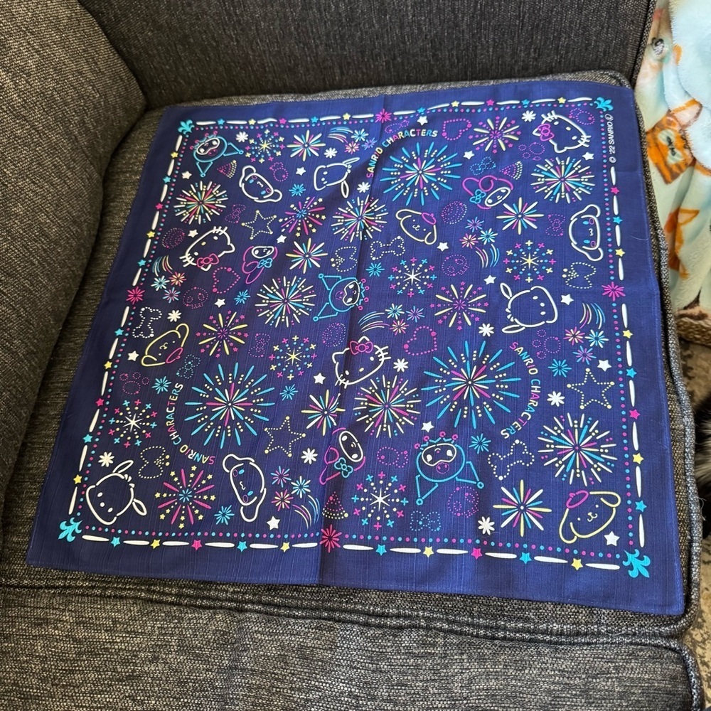 Sanrio Colorful Fireworks Bandana